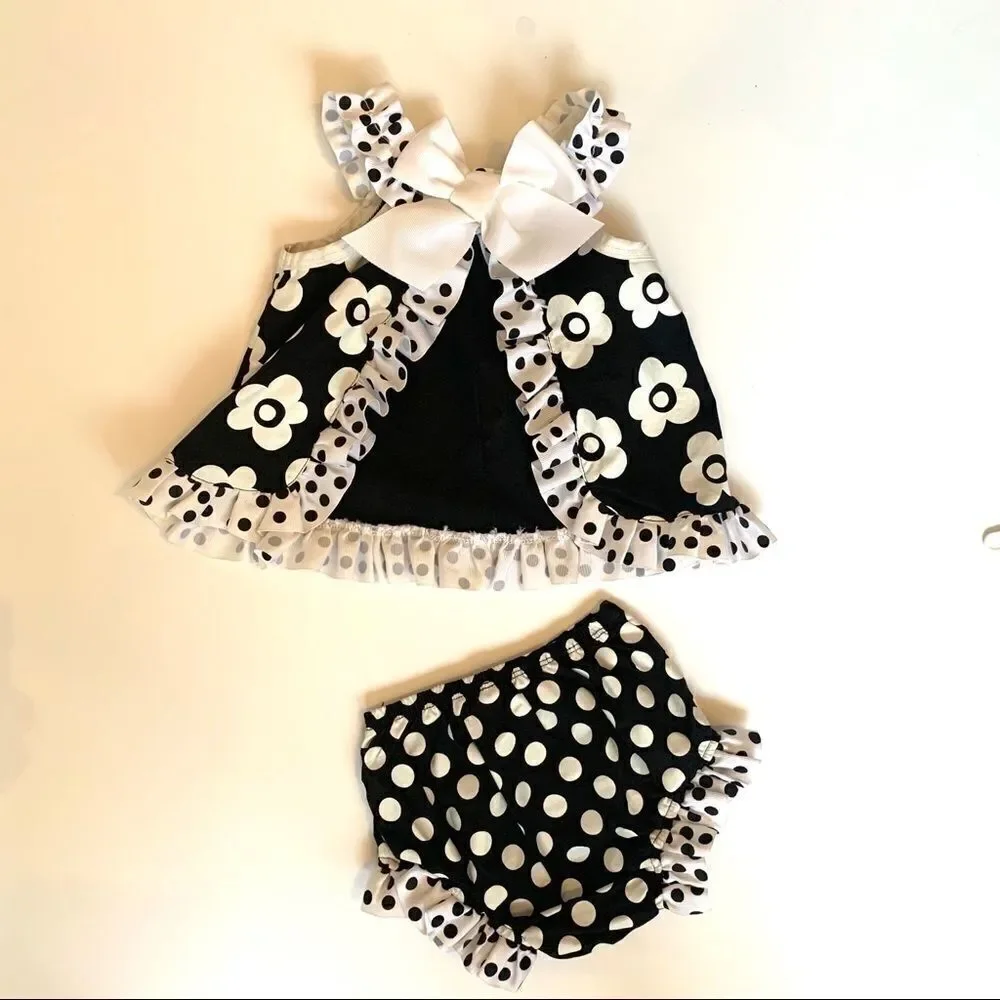 Mud Pie Polka Dot Set